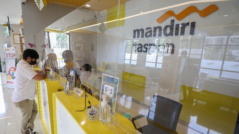 Laba Bank Mandiri Taspen